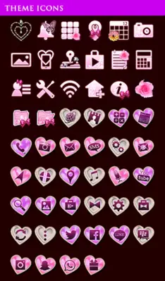 Decorative Hearts android App screenshot 1